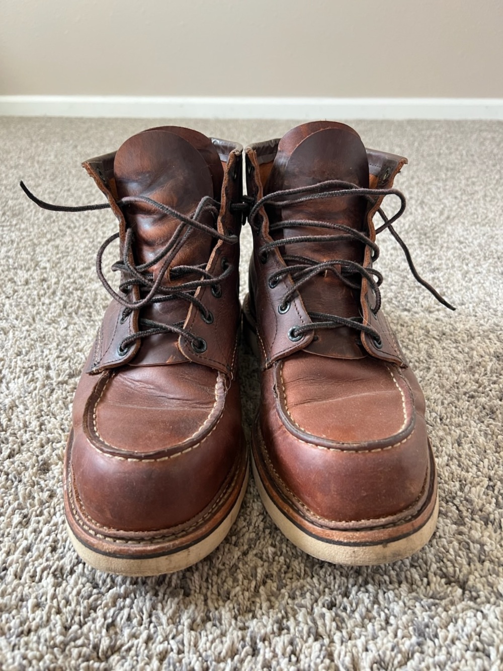 Red Wing Boots Men’s 6-inch in Copper Rough and Tough Leather